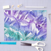 Virtual Reality Inverted, bleke kristalgradiënt: Tissuepapier (Craft)