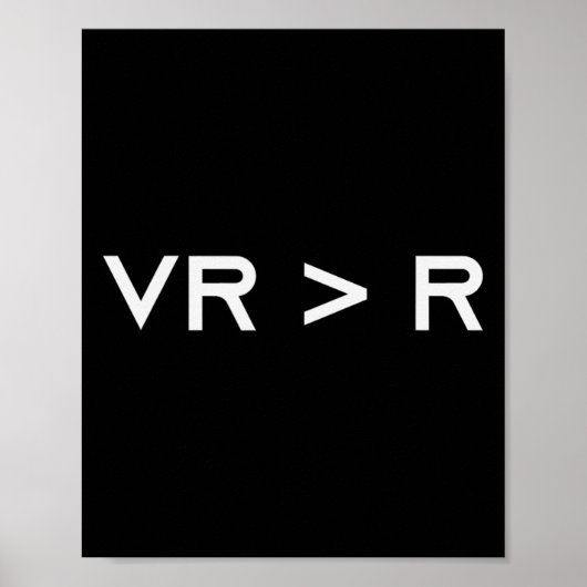 Virtual Reality is groter dan de realiteit. Grappi Poster (Voorkant)