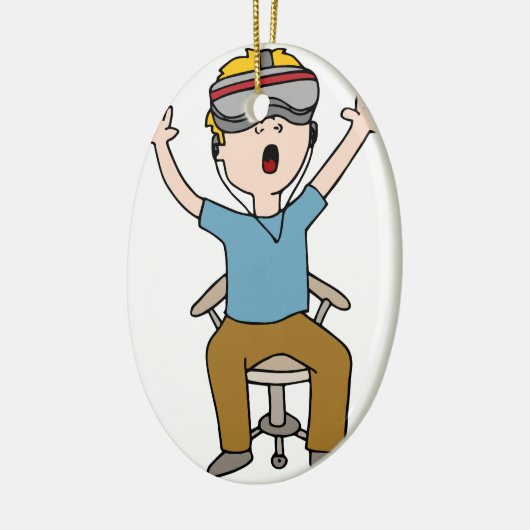 Virtual Reality Space Exploration Keramisch Ornament (Links)