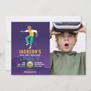 Virtual Reality VR Digital Gaming Gamer Foto Kaart