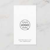 Virtual Reward App QR Code Business Logo Digital Klantenkaartje (Achterkant)