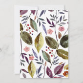 Virtual Showroom Nieuwe Plannen Olifantsblauw baby Kaart (Achterkant)