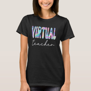 Virtual Teacher Groovy Terug naar School Docenten T-shirt