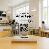 Virtual Tip Jar with QR Code