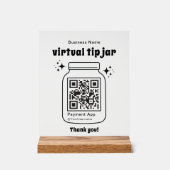 Virtual Tip Jar with QR Code (Recto)