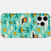 Virtual vacation Case-Mate iPhone case (Achterkant (horizontaal))