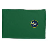 VIRTUE HEROES Characters Pillow Hoesje - Green Kussensloop (Achterkant)