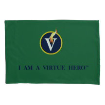 VIRTUE HEROES Pillow Hoesje - groen