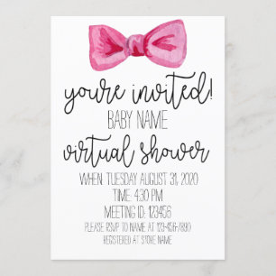 Virtueel Baby shower Kaart