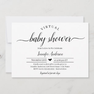 Virtueel Baby shower per post