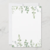 Virtueel geslacht onthult Blauwe roze ballonnen gr Kaart (Achterkant)