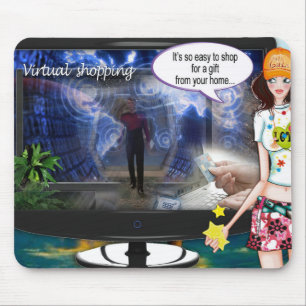 Virtueel winkelen muismat
