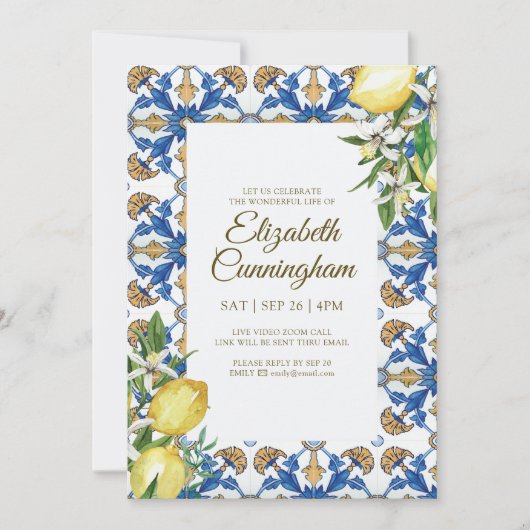 Virtuele feestdag in het kader van het programma L (Voorkant)