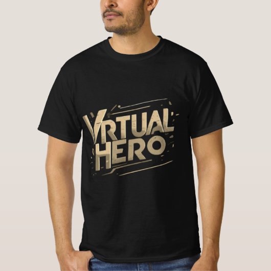 Virtuele held t-shirt (Voorkant)