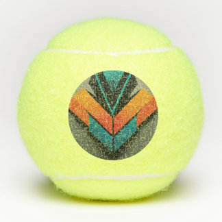 Virtuele held tennisballen
