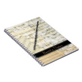  virtuele muziek notitieboek (Rechterzijde)