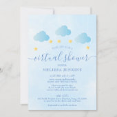 Virtuele Online Baby Shower Op Afstand Per Post Kaart (Voorkant)