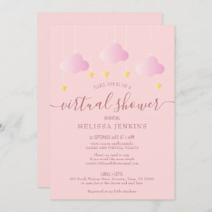 Virtuele online douche over lange afstand per mail kaart