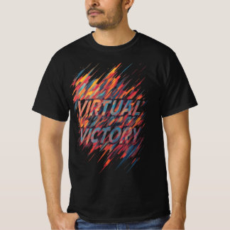 Virtuele overwinning t-shirt