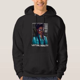Virtuele realiteit Japanse Samurai Katana Girl Gam Hoodie