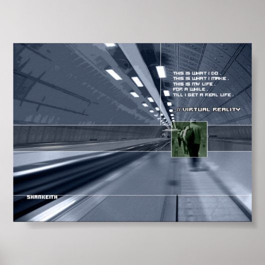 Virtuele realiteit poster (Voorkant)