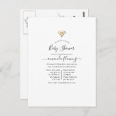 Virtuele Shower Briefkaart (Voorkant / Achterkant)