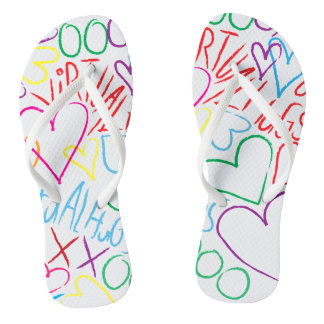 Virtuele Teenslippers en harten