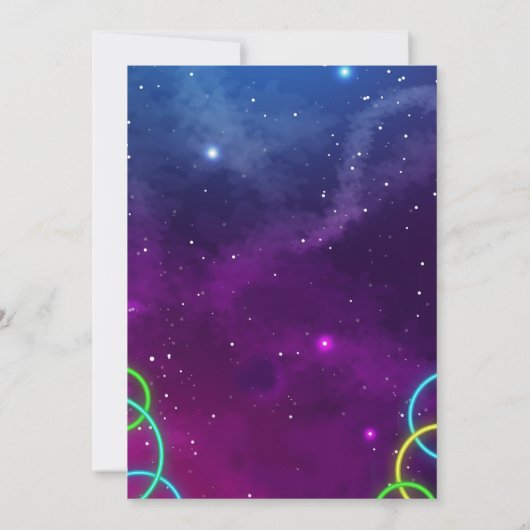 Virtuele uitnodiging op feestdag (Achterkant)