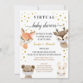 Virtuele uitnodiging voor Baby shower (Voorkant)