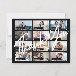 Virtuele verjaardagsaangepast 12 foto-elegant beda