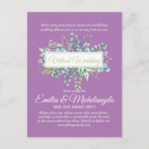 Virtuele weddenschapsvideo Chat Live Streaming nod Briefkaart