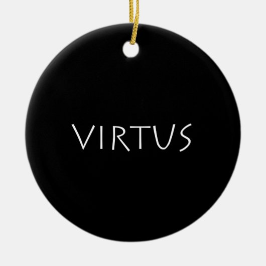 Virtus Keramisch Ornament (Voorkant)