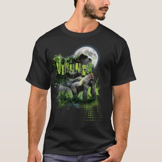 Virunga Mountain Gorilla T-shirt (Voorkant)