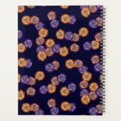 Virussen in Paars, rood en Oranje Planner (Achterkant)