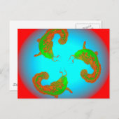 Vis 02k3vi briefkaart (Voorkant / Achterkant)