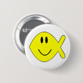 vis 1 ronde button 5,7 cm (Voorkant /achterkant)