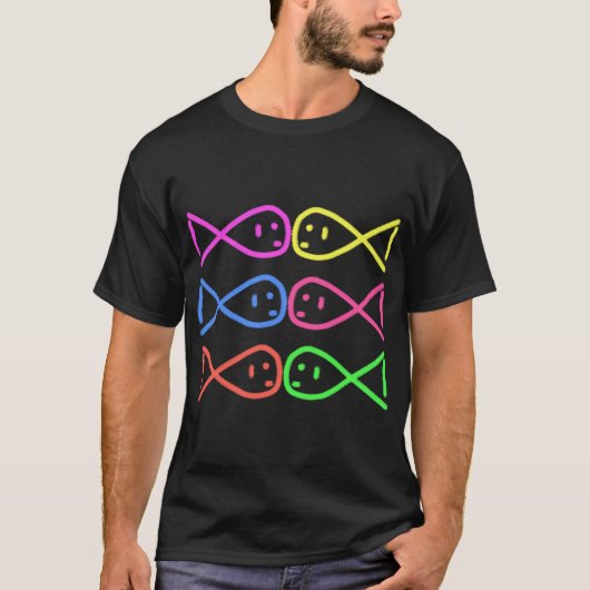 vis 4 t-shirt (Voorkant)