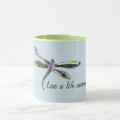 Vis a Life Uncommon - Dragonfly Mug (Centre)