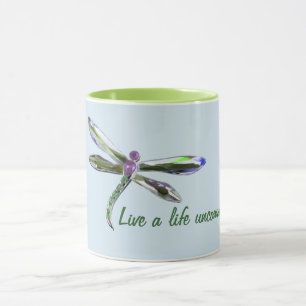 Vis a Life Uncommon - Dragonfly Mug