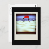 Vis-à-vis variation 3D Computer Art carte postale (Devant / Derrière)