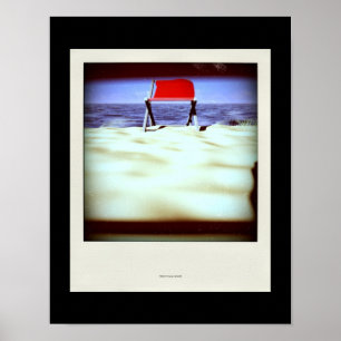 Vis-à-vis variation 3D Computer Art poster noir