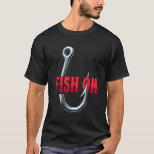 Vis Aan Vishaak T-shirt Vis Pret Visser Humor 