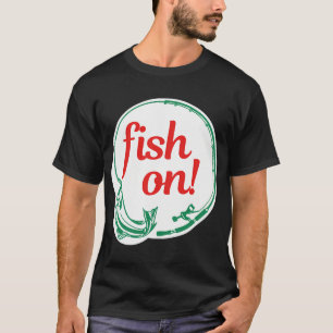 Vis Aan! Visstickers T-shirt