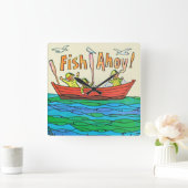 Vis Ahoy! Vierkante Klok (Huis)