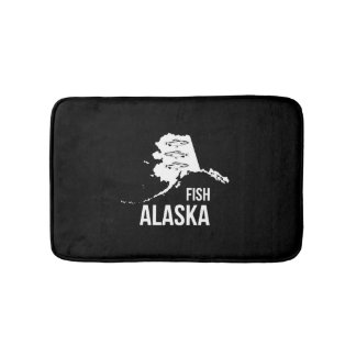 Vis Alaska Gevist ontwerp Badmat
