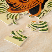 Vis Antiek Tegel Oude kunst Legpuzzel (Zijkant)