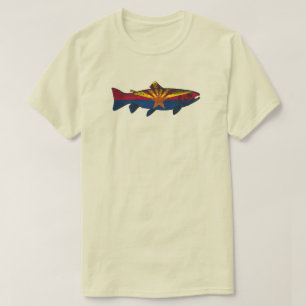 Vis Arizona Vlag Forel T-shirt