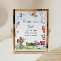 Vis Baby shower Moeder Osa Bar