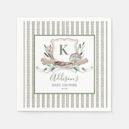 Vis Baby shower uitnodiging Servet