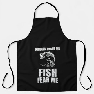 Vis bang dat ik Gevist grappig Gevist Lover Gift Schort